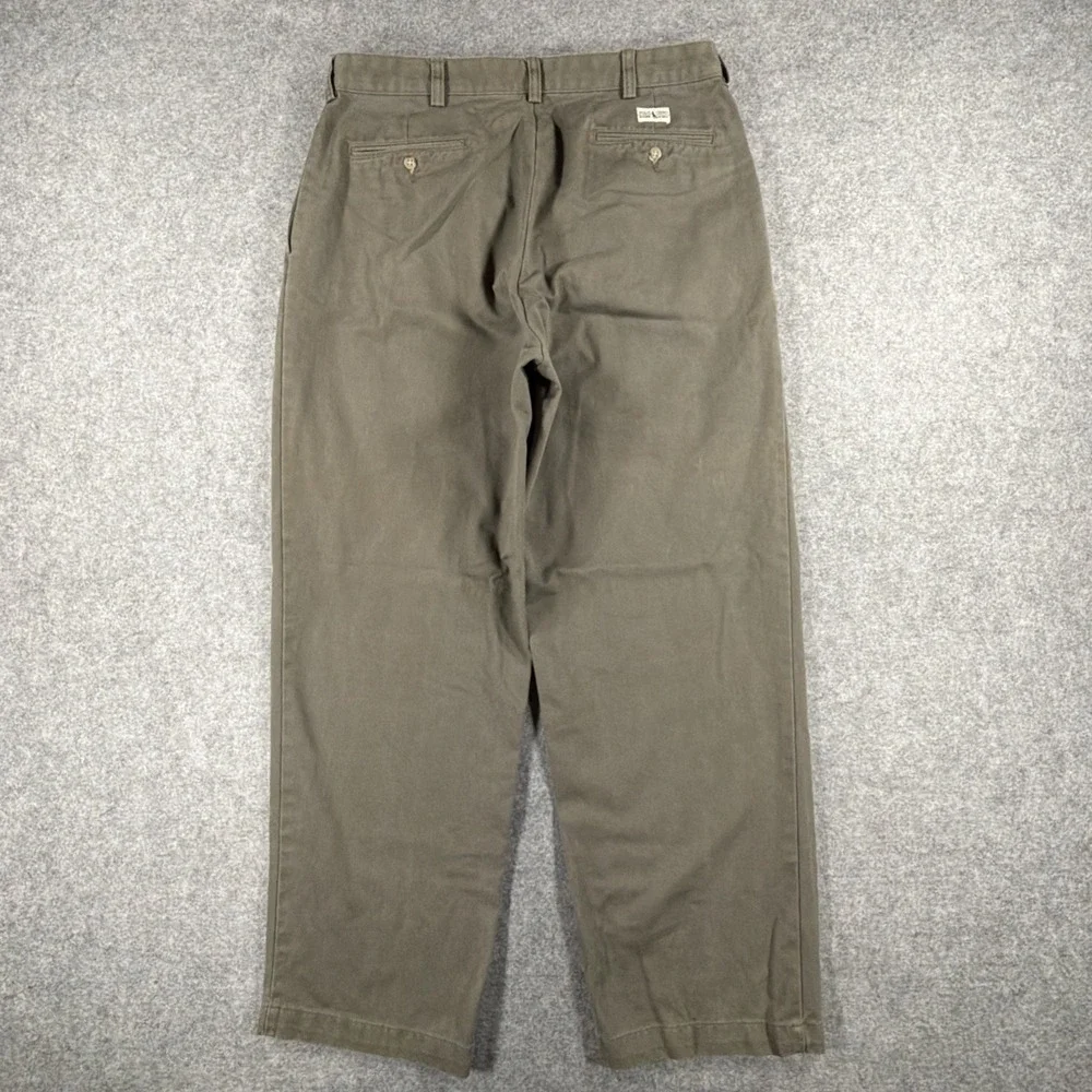 Vintage Polo Ralph Lauren Andrew Pant 36x30 (Fits 35x29) Double Pleated